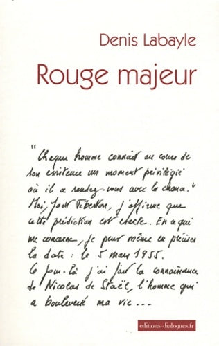 Livrenpoche : Rouge majeur - Denis Labayle - Livre