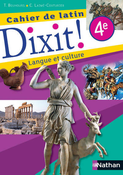 Livrenpoche : Dixit ! Cahier de latin 4e - Thomas Bouhours - Livre