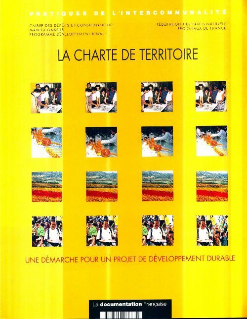 Livrenpoche : La charte du territoire . Une demarche - Collectif - Livre