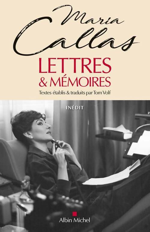 Livrenpoche : Lettres & mémoires - Maria Callas - Livre