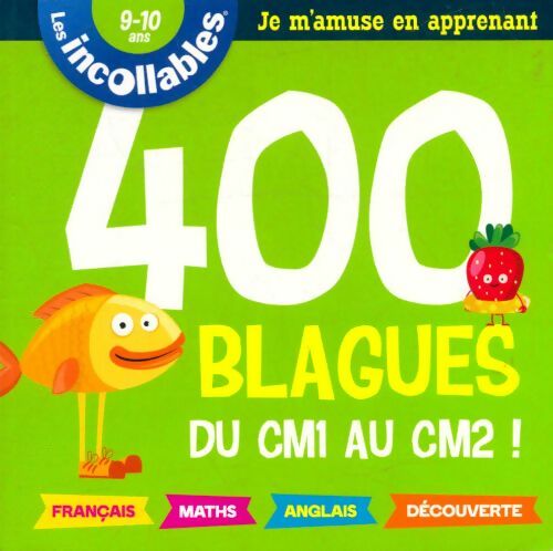 Livrenpoche : 400 blagues pour réviser du CM1 au CM2 - Play Bac - Livre