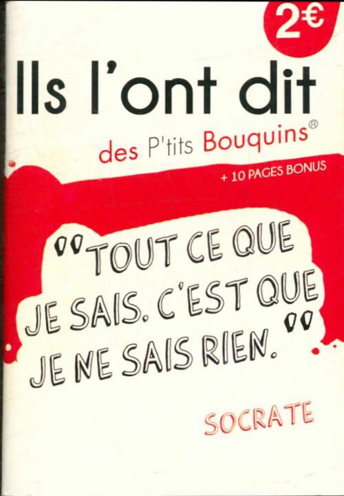 Livrenpoche : Ils l'ont dit - Collectif - Livre