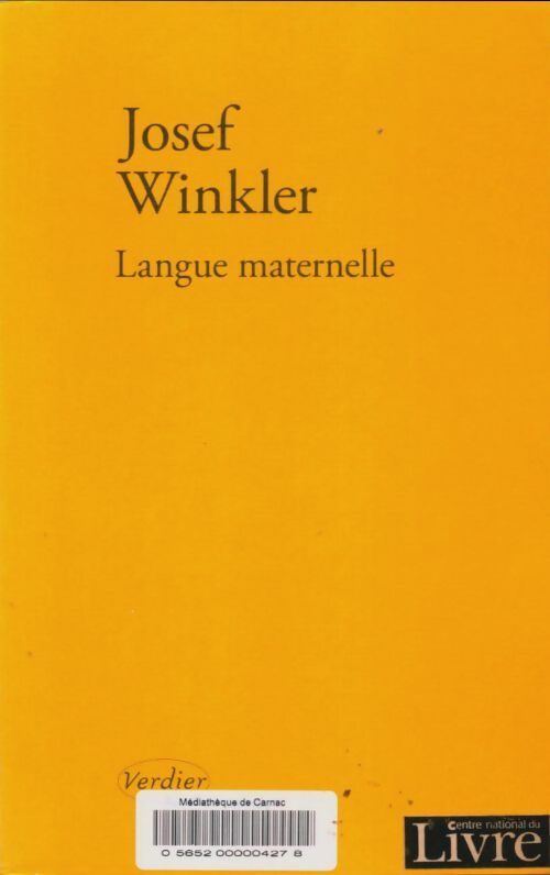 Livrenpoche : Langue maternelle - Josef Winkler - Livre