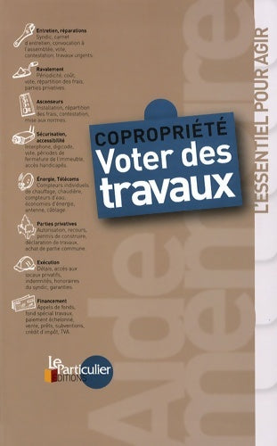 Livrenpoche : Copropriété : Voter des travaux - Edith Tavignot - Livre
