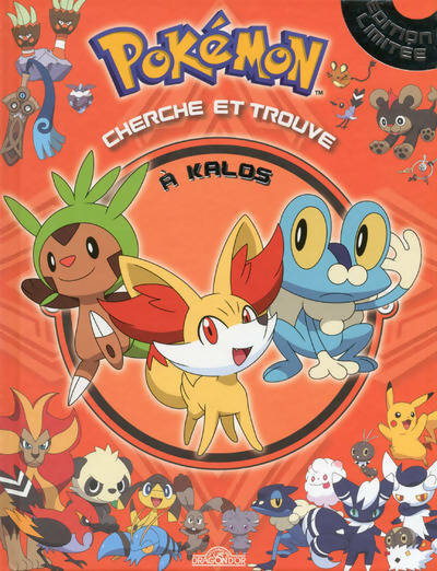 Livrenpoche : Pokémon - cherche et trouve à kalos - The Pokémon Company - Livre