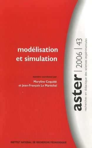 Livrenpoche : Modélisation et simulation - Maryline Coquidé - Livre