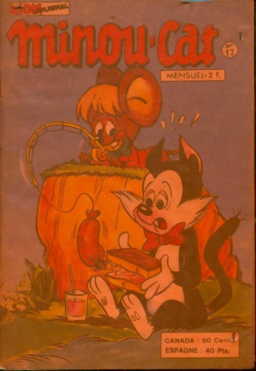 Livrenpoche : Minou-cat n°17 - Collectif - Livre