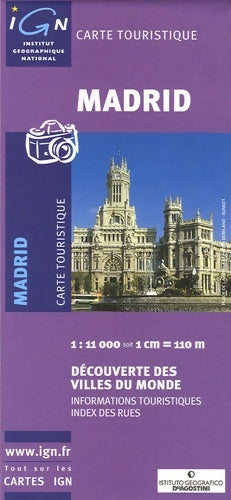 Livrenpoche : Madrid Carte 1 : 11000 - Collectif - Livre