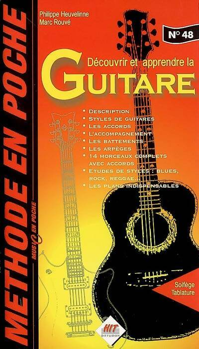 Livrenpoche : Découvrir et apprendre la guitare - Anonyme - Livre