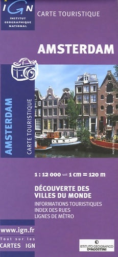 Livrenpoche : Amsterdam carte 1/12000 - Ign - Livre