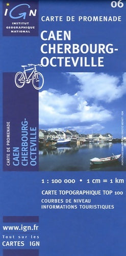 Livrenpoche : Caen Cherbourg-Octeville carte 1/100 000 - Collectif - Livre