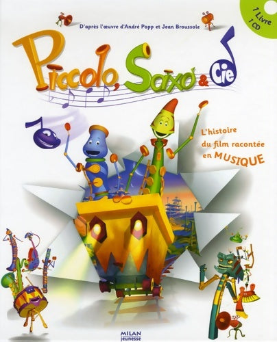 Livrenpoche : Piccolo saxo et compagnie : Avec CD - Sales-j - Livre