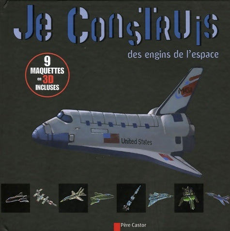 Livrenpoche : Je construis des engins de l'espace - Emmanuelle Fumet - Livre