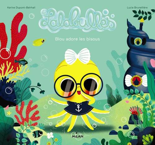 Livrenpoche : Blou adore les bisous - Karine Dupont-Belrhali - Livre