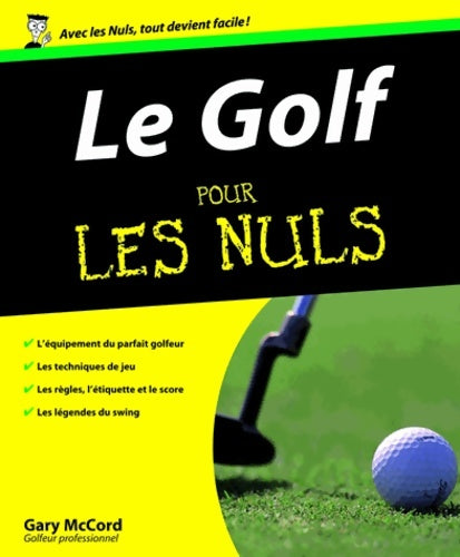 Livrenpoche : Le golf pour les nuls - Gary Mccord - Livre