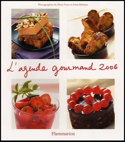 Livrenpoche : Agenda gourmand - Collectif - Livre