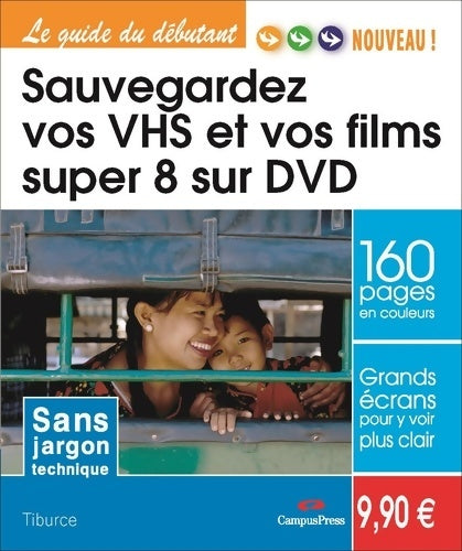 Livrenpoche : Sauvegardez vos vhs et super 8 s/dvd - Tiburce - Livre
