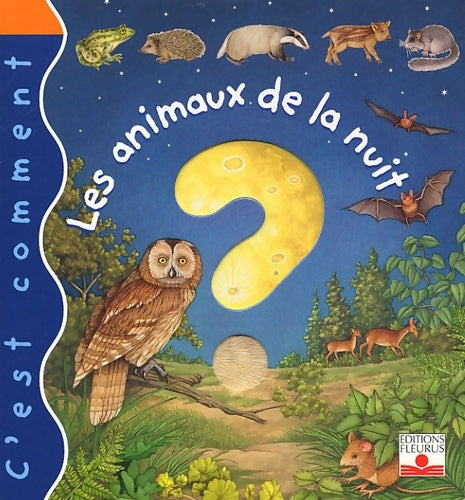 Livrenpoche : Animaux de la nuit - Emilie Beaumont - Livre