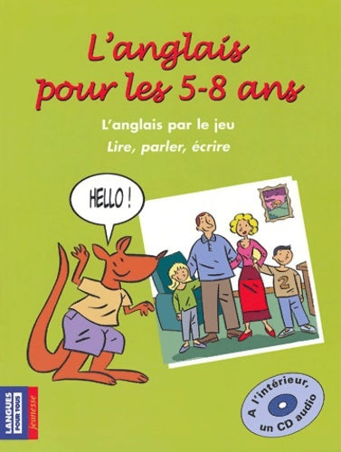 Livrenpoche : L'anglais pour les 5-8 ans (+ 1 cd) - Bridget Johnson - Livre