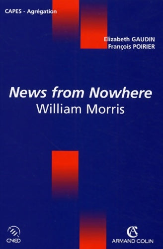 Livrenpoche : News from nowhere - William morris : William morris - François Poirier - Livre