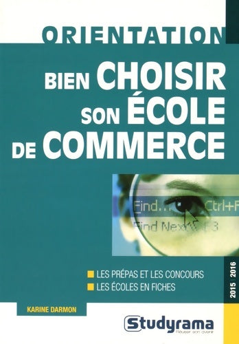 Livrenpoche : Comment choisir son école de commerce - Karine Darmon - Livre