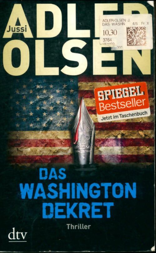 Livrenpoche : Das Washington dekret - Adler-Olsen Jussi - Livre
