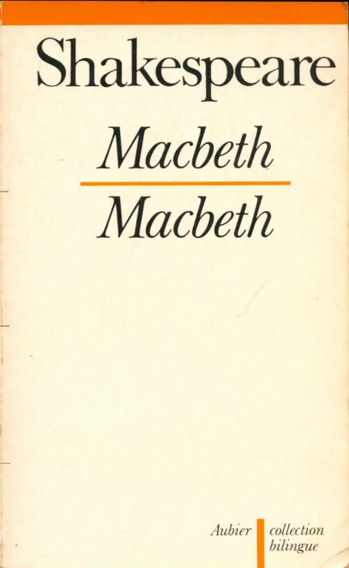 Livrenpoche : Macbeth - William Shakespeare - Livre