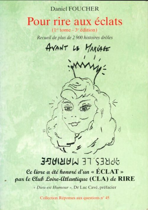 Livrenpoche : Pour rire aux éclats Tome I - Daniel Foucher - Livre