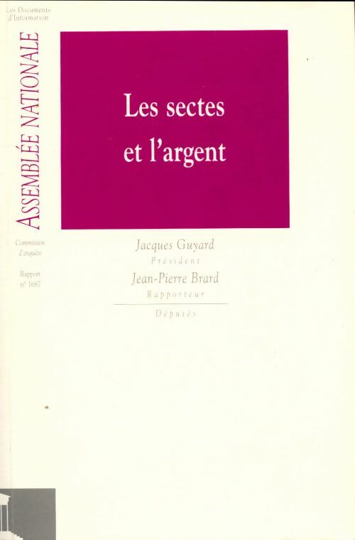 Livrenpoche : Les sectes et l'argent - Collectif - Livre