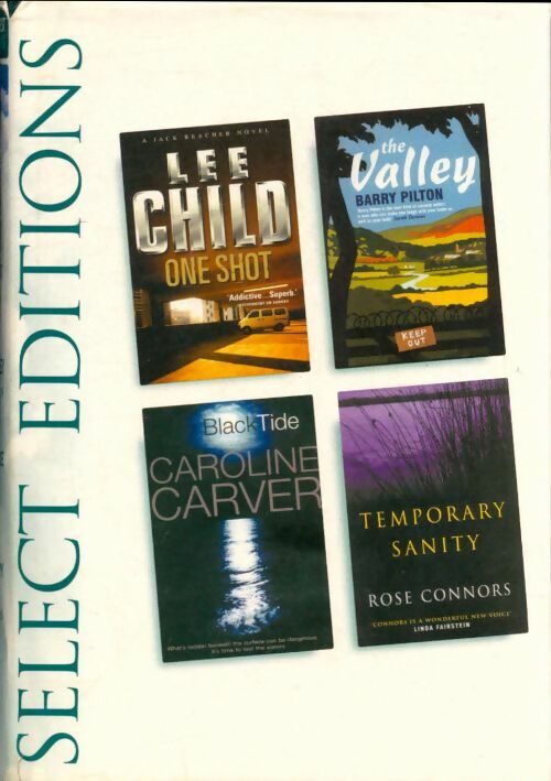 Livrenpoche : One shot / The Valley / Caroline Carver / Temporary sanity - Collectif - Livre