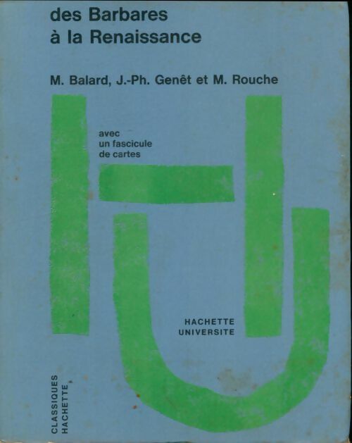 Livrenpoche : Des barbares à la renaissance - Collectif - Livre