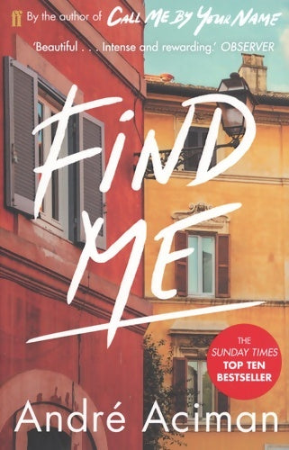 Livrenpoche : Find me - André Aciman - Livre