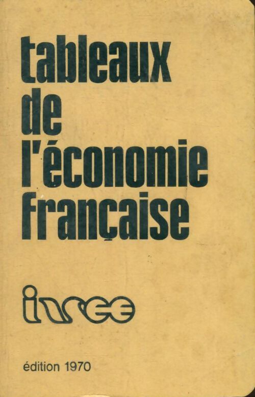 Livrenpoche : Tableaux de l'économie française 1970 - Collectif - Livre
