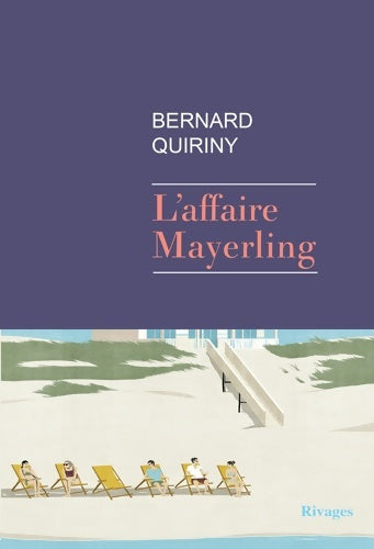 Livrenpoche : L'affaire Mayerling - Bernard Quiriny - Livre