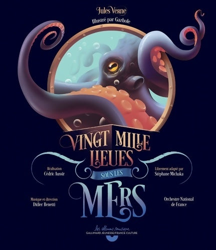 Livrenpoche : Vingt mille lieues sous les mers liv CD - Jules Verne - Livre