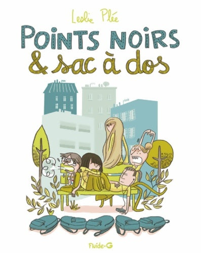 Points noirs & sac à dos - Leslie Plee - Livre
