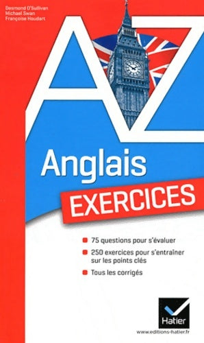 Livrenpoche : L'anglais de a à z : Exercices - O . Sullivan-d+swan-m - Livre