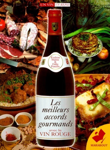 Livrenpoche : Les meilleurs accords gourmands avec le vin rouge - Odile Pontillo - Livre
