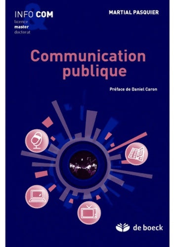 Livrenpoche : Communication publique - Martial Pasquier - Livre