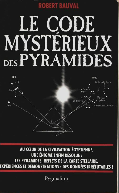 Livrenpoche : Le code mystérieux des pyramides - Robert Bauval - Livre