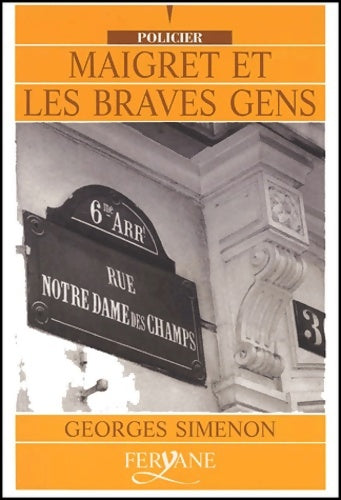 Livrenpoche : Maigret et les braves gens - Georges Simenon - Livre