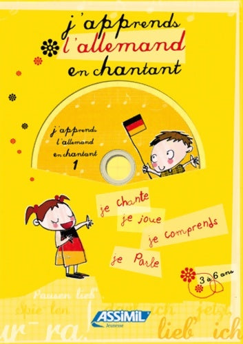 Livrenpoche : J'apprends l'allemand en chantant ; album + CD audio - Jeanette Loric - Livre