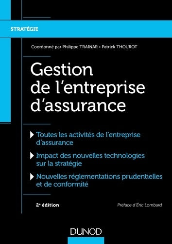 Livrenpoche : Gestion de l'entreprise d'assurance - 2e éd - Philippe Trainar - Livre