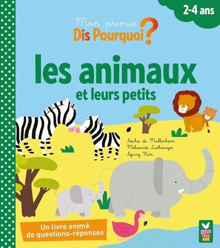 Livrenpoche : Les animaux et leurs petits - livre à volets - Sophie De Mullenheim - Livre