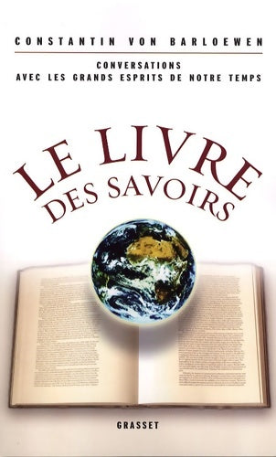 Livrenpoche : Le livre des savoirs - Constantin Von Barloewen - Livre