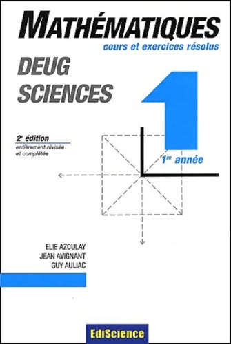 Livrenpoche : Les mathématiques en licence Tome I - 2ème édition - Avignant Azoulay - Livre