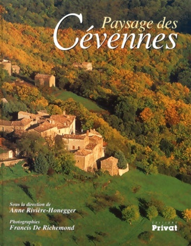 Livrenpoche : Paysages des cévennes - A. Honegger - Livre