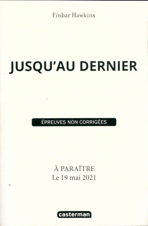 Livrenpoche : Jusqu'au dernier - Finbar Hawkins - Livre