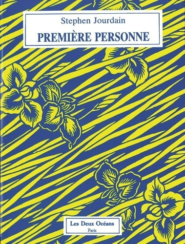 Livrenpoche : Première personne - Jourdain - Livre