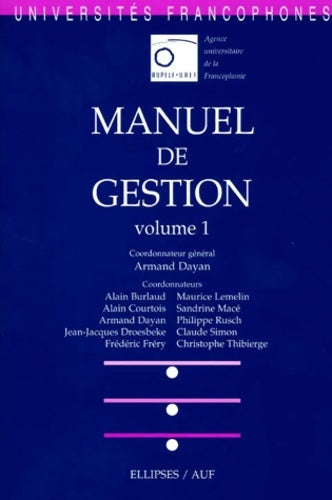 Livrenpoche : Manuel de gestion volume 1 - Dayan - Livre
